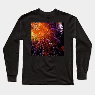 Pixel Firework No.42 Long Sleeve T-Shirt